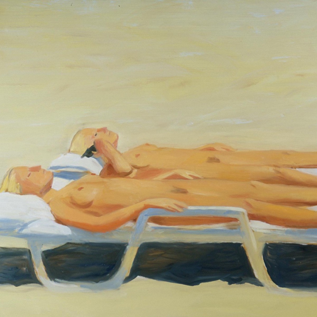 Beach,130x195 cm,oil on canva,2002