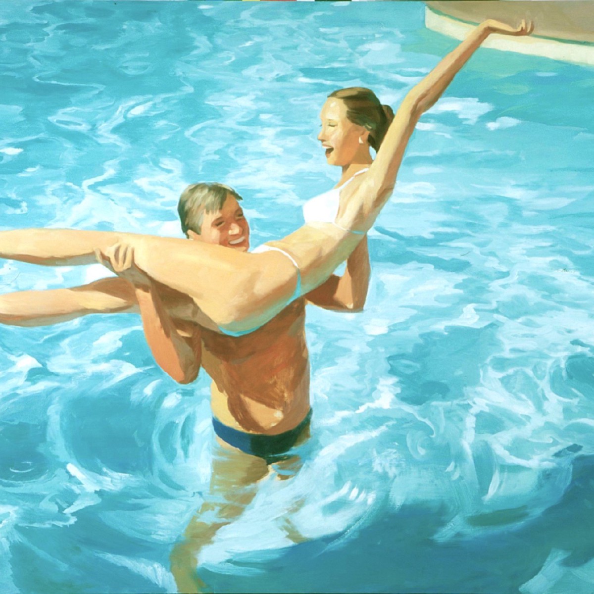Happiness,130x195 cm,oil on canvas,2001