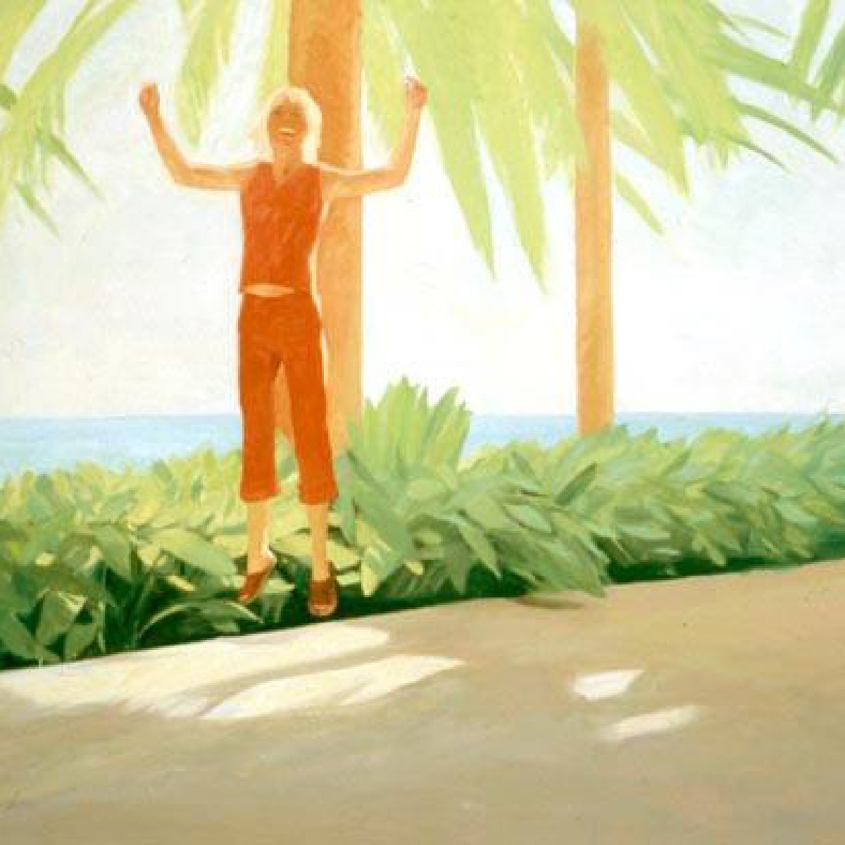 August Jump,145x195 cm,oil on canvas,2005