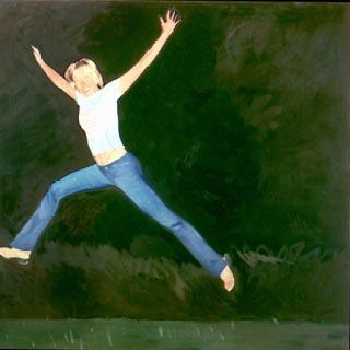 Night Jump,145x195 cm,oil on canvas,2005