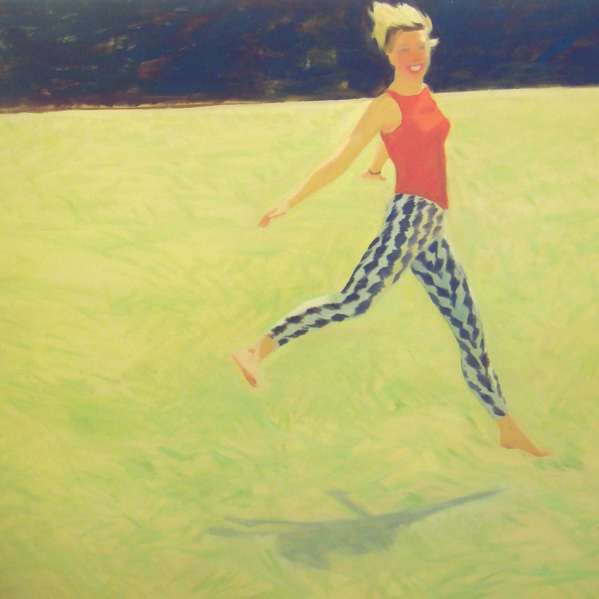 Sunday Jump,145x195 cm,oil on canvas,2004