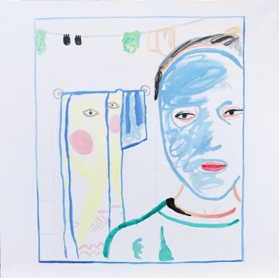 paintings/Girl with blue mask and big towel,100x100cm,oil on canvas, 2021.jpg