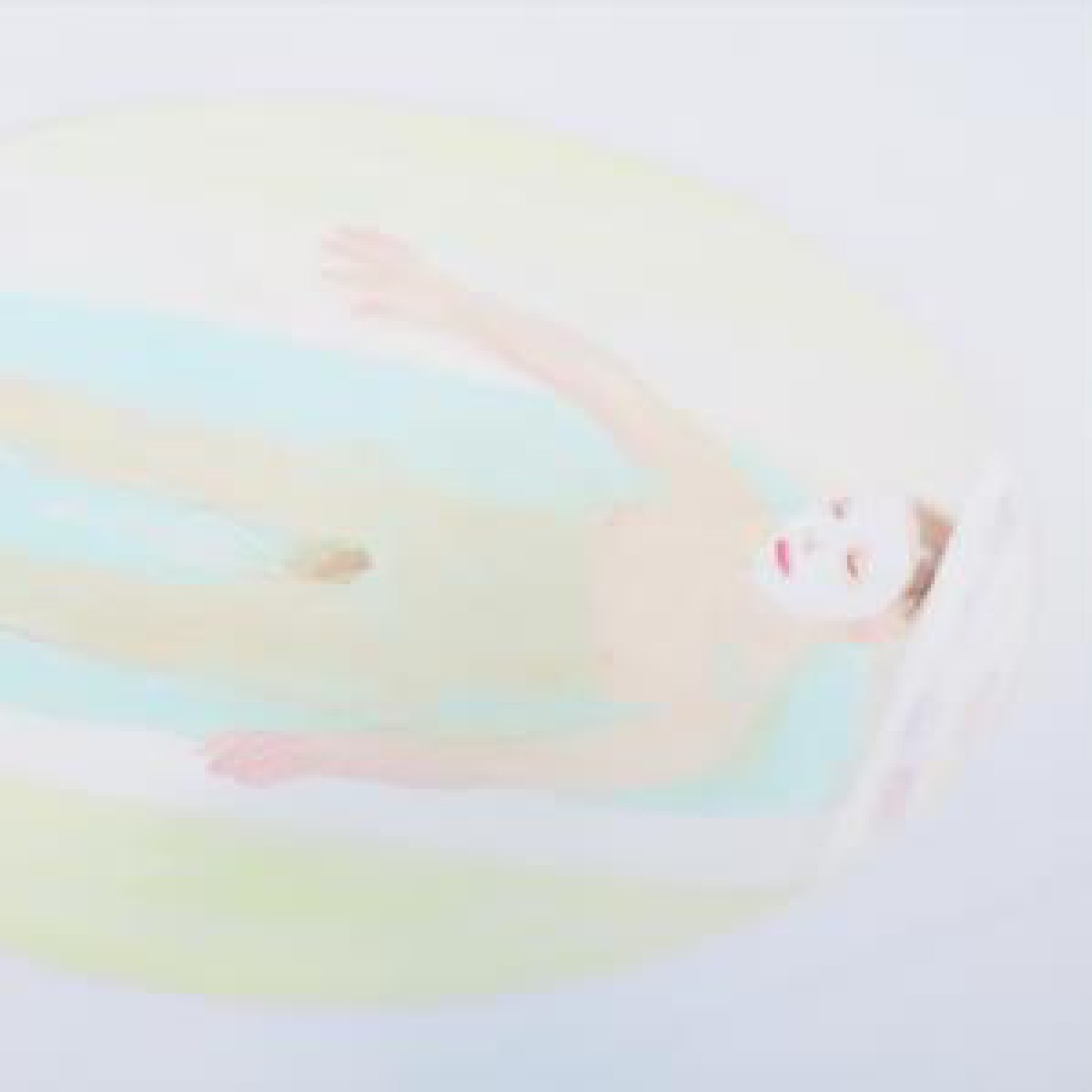 8-Big bath with white mask 130x180cm oil canvas 2019
