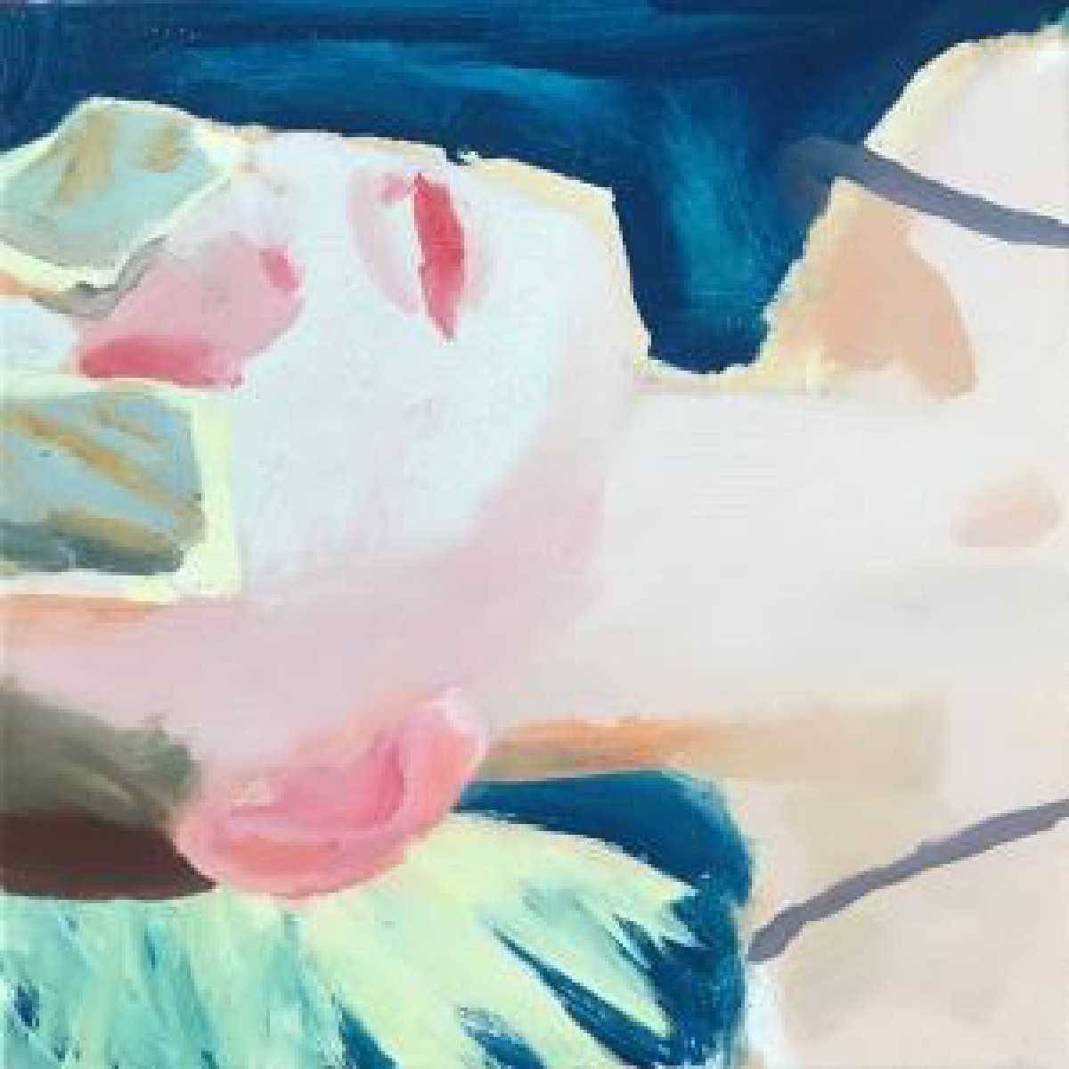 Tea bags 30x30cm oil canvas 2018