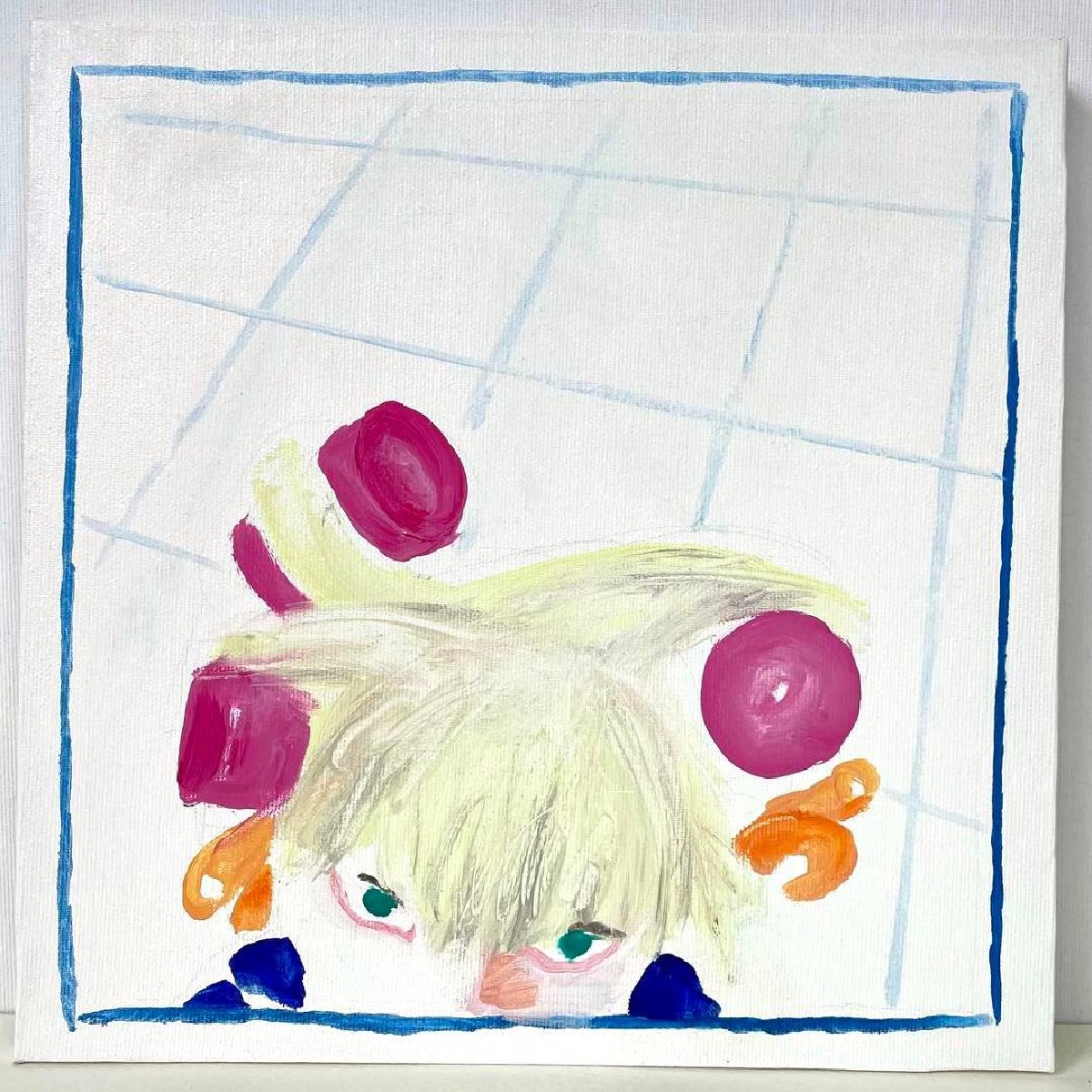 Small Diaries10,oil on canvas,30x30 cm 2023-24