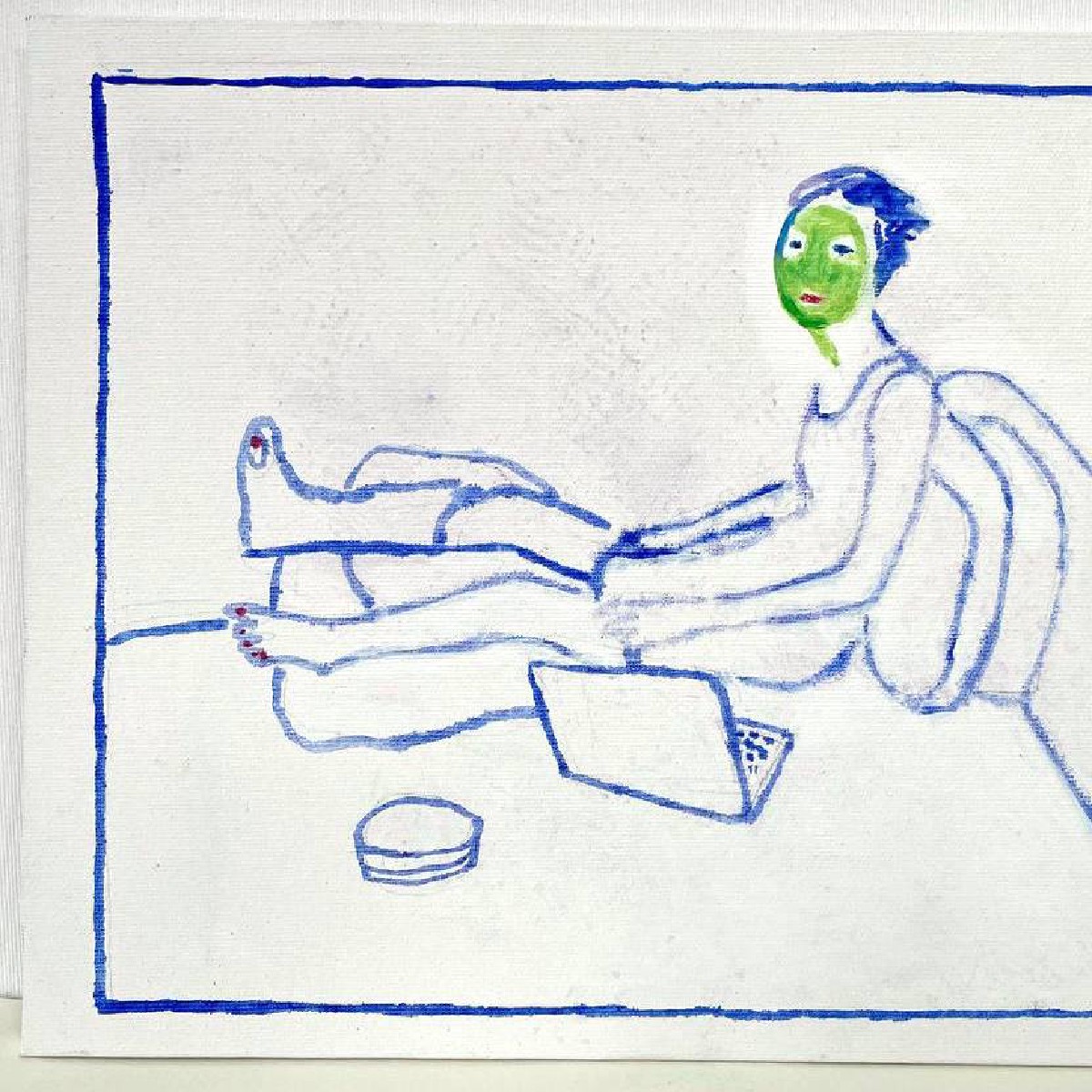 Small Diaries14,oil on canvas,30x40 cm 2023-24