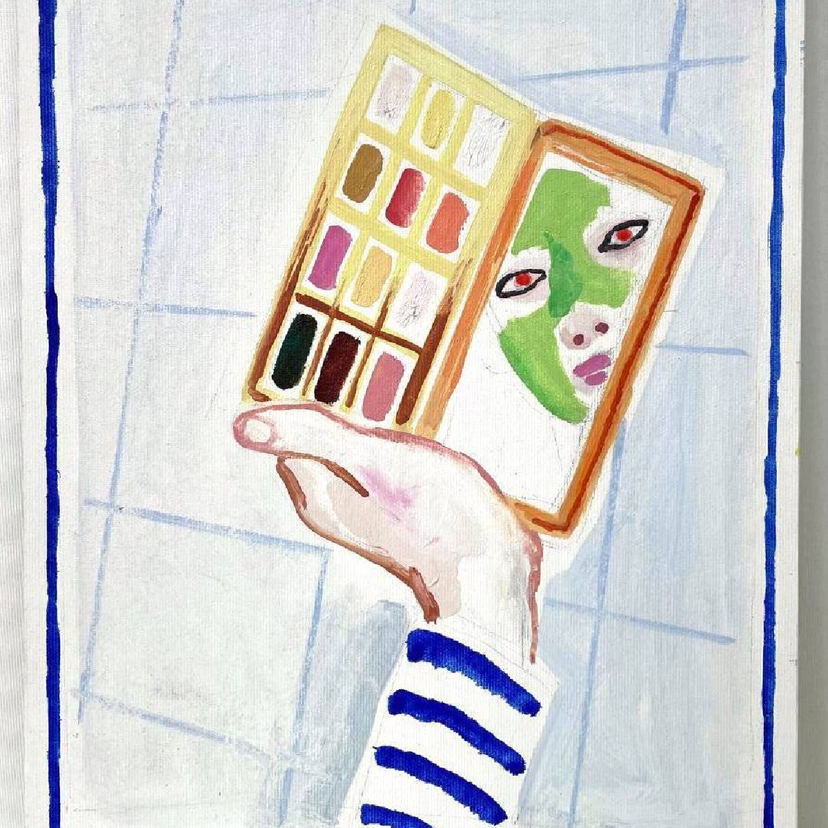 Small Diaries15,oil on canvas,30x40 cm 2023-24