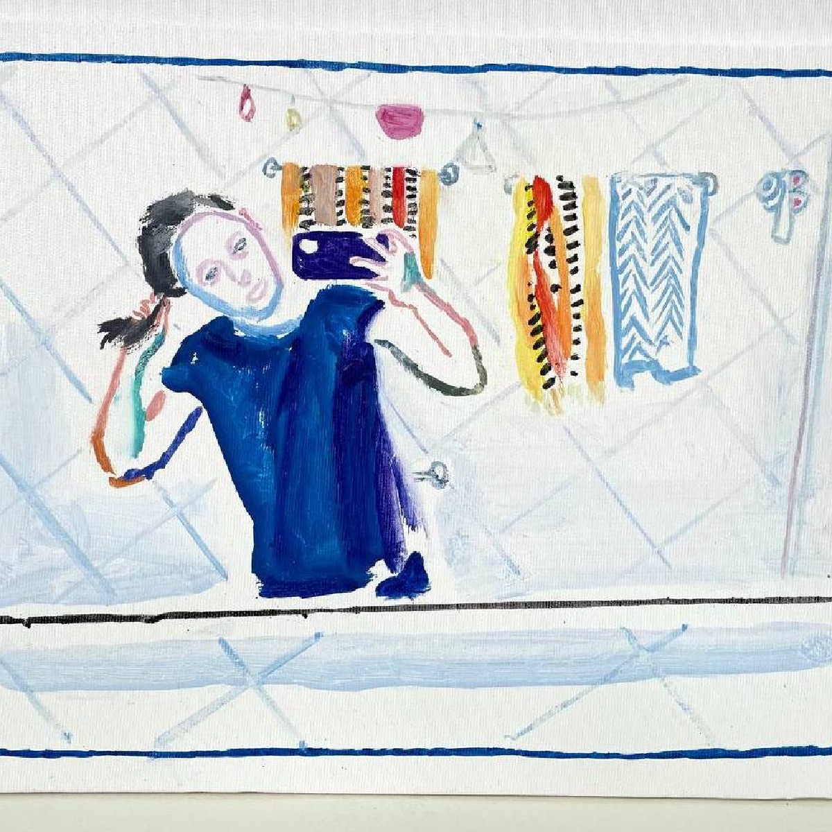 Small Diaries2,oil on canvas,30x40 cm 2023-24