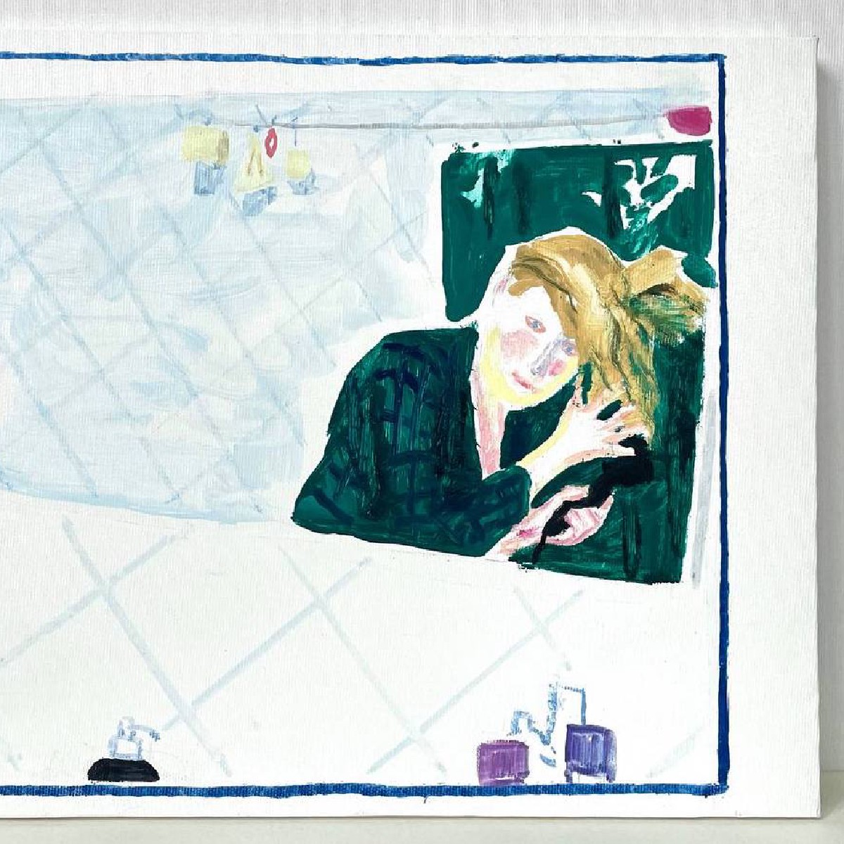 Small Diaries3,oil on canvas,30x40 cm 2023-24