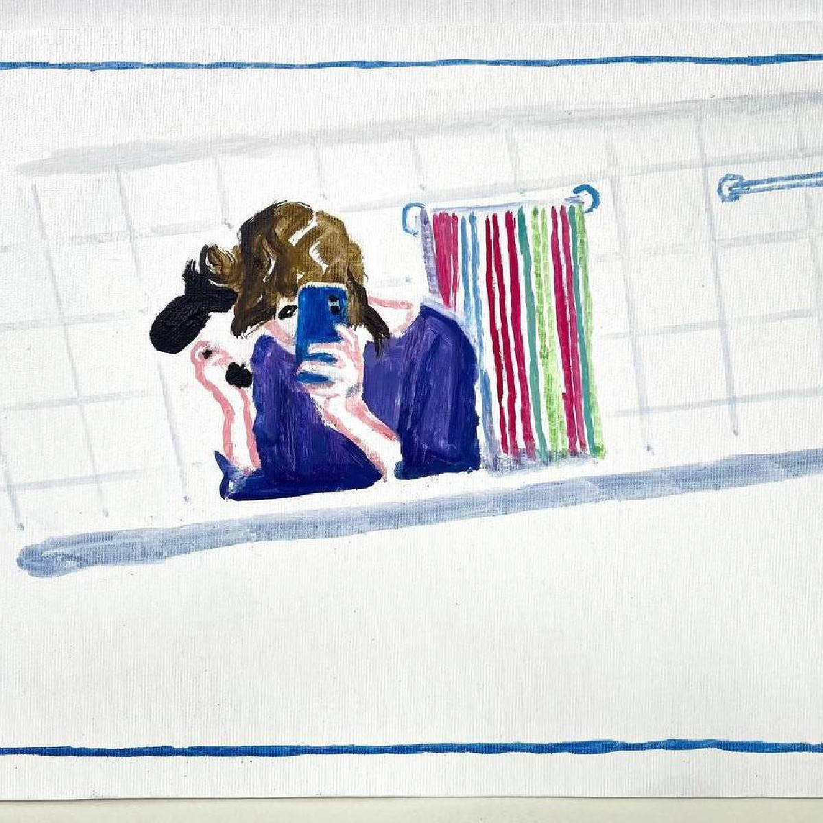 Small Diaries4,oil on canvas,30x40 cm 2023-24