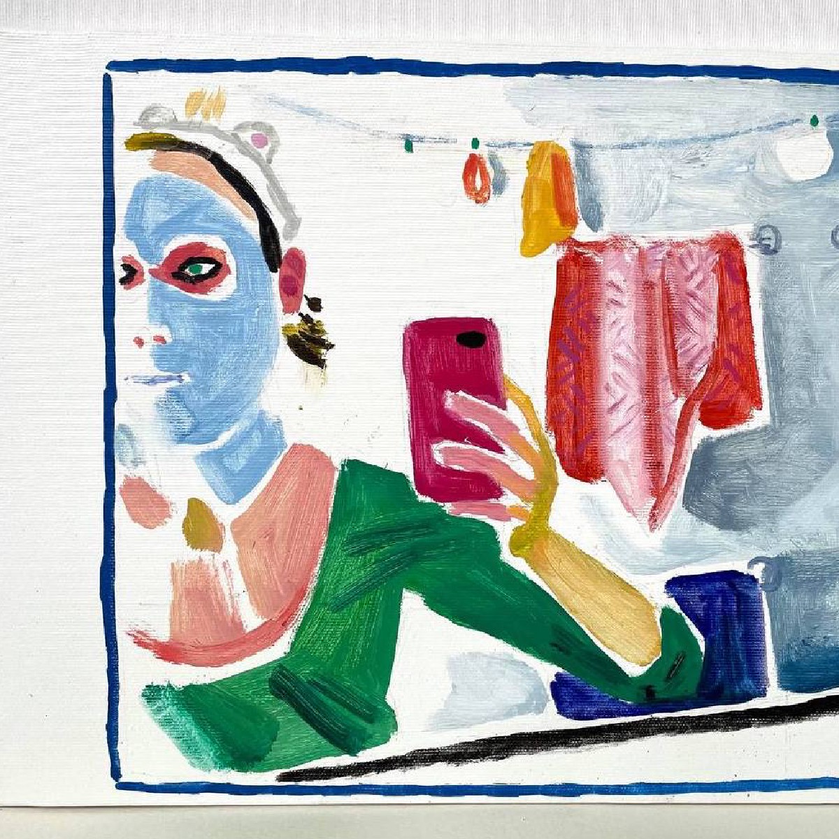 Small Diaries6,oil on canvas,30x40 cm 2023-24