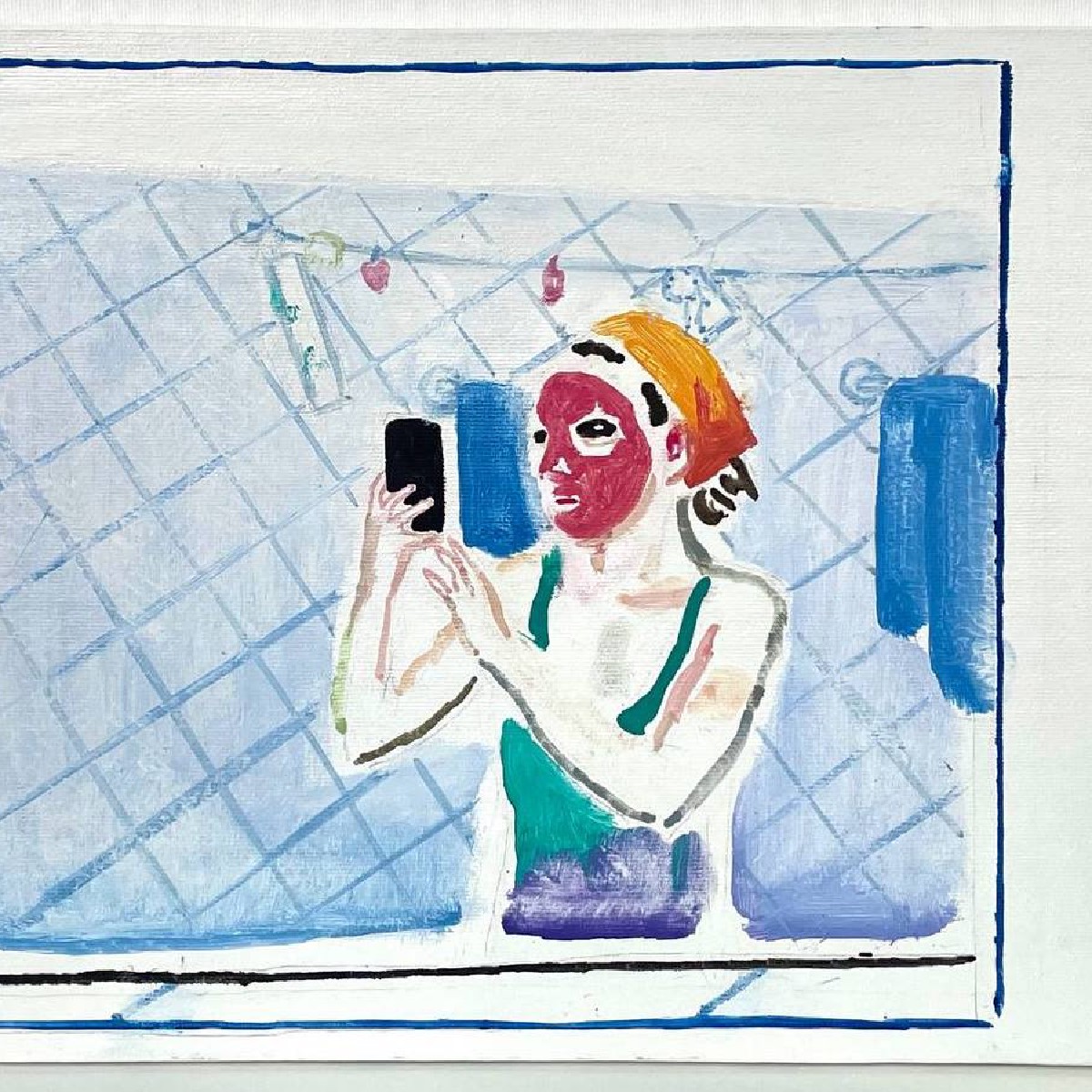 Small Diaries7,oil on canvas,30x40 cm 2023-24