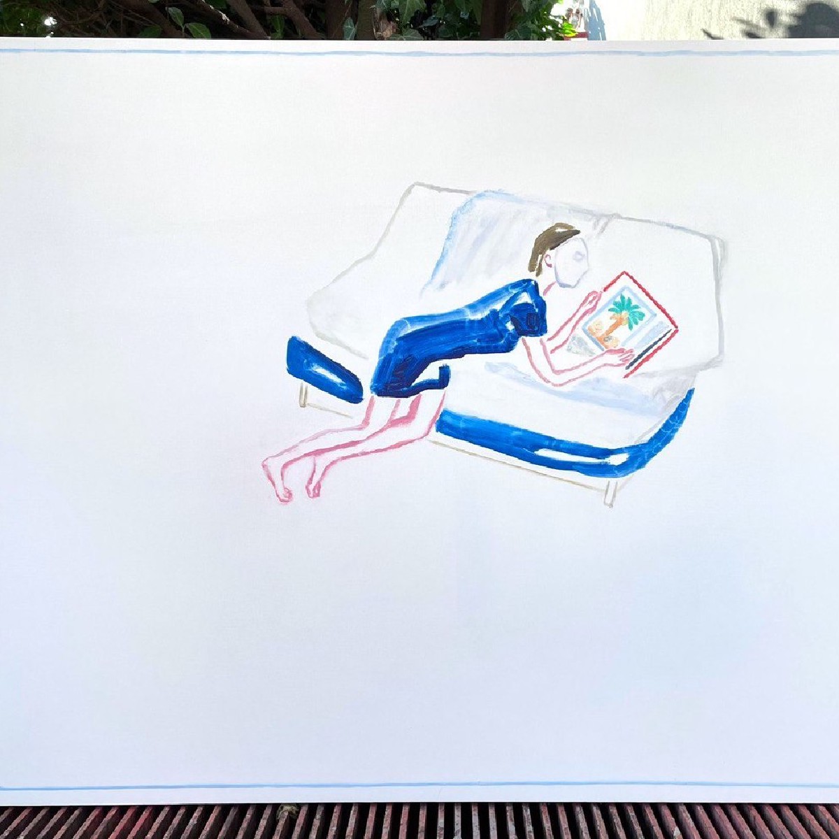 Transparent Premonitions inspiration,100x120 cm,oil on canvas,2024