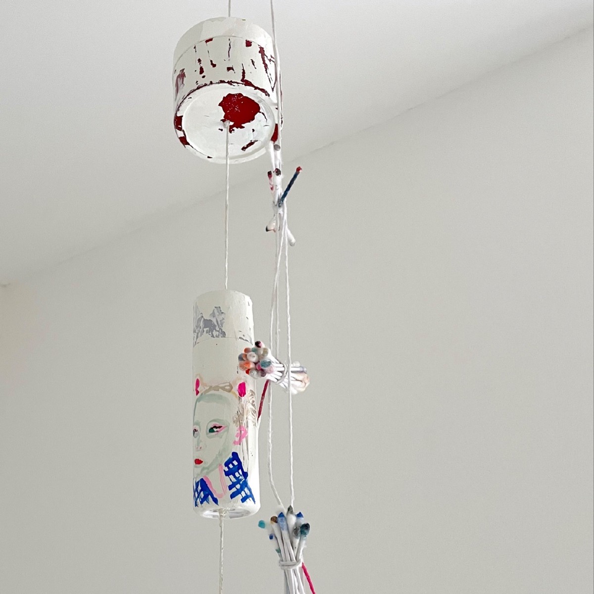 Transparent Premonitions,nail polish on cosmetic jars,2024